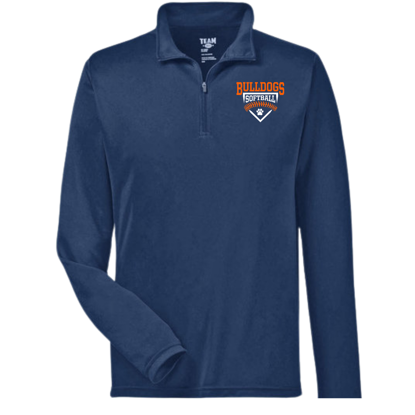 Softball performance quarter zip